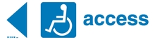Wheelchair Access & LH Arrow